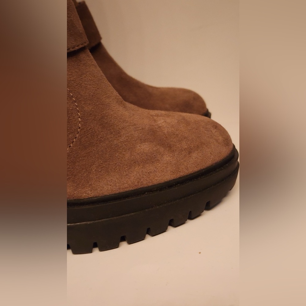 Kenneth Cole Women's Rhode Heel Buckle Women’s Brown Ankle Boot Size 10 - Picture 7 of 14
